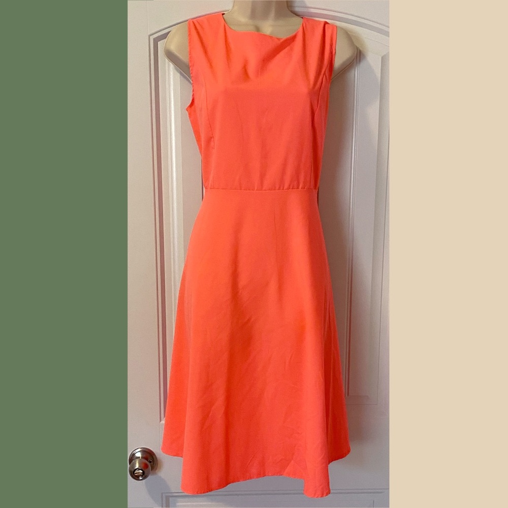 💕Bright Coral Midi Dress💕